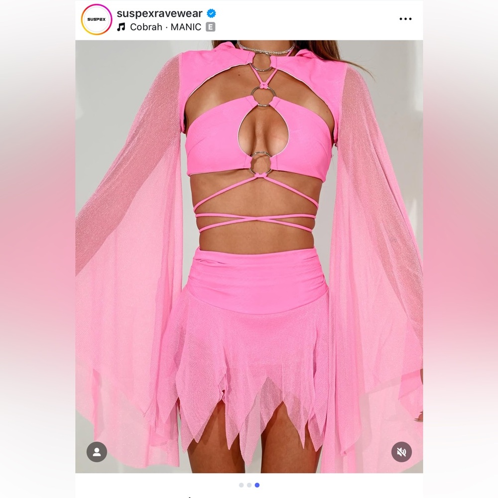 SUSPEX Rave Wear Celestial Siren Set (NO LONGER SOLD ONLINE!)